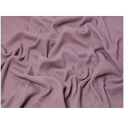 Minerva Cotton Waffle Textured Stretch Knit - per metre - Dusky Pink
