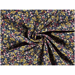 Minerva Viscose Crepe Fabric Rose - per metre