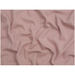 Minerva Waffle Textured Stretch Knit - per metre - Blush