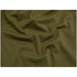 Minerva Lurex Tubular Rib Stretch Knit - per metre - Olive Green & Gold