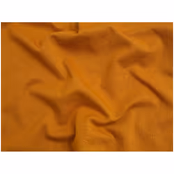 Minerva Lurex Tubular Rib Stretch Knit - per metre - Ochre & Gold