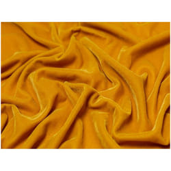 Minerva Triple Crown Velvet Fabric - per metre - Mustard