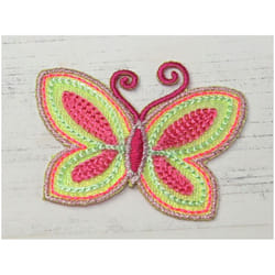 Patch Motif Butterfly  Multicoloured - each