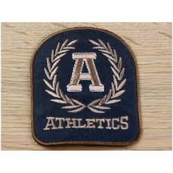 Patch Motif Athletics  Green - each