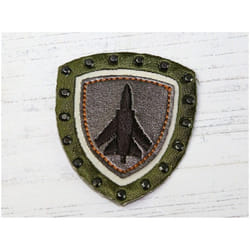 Patch Motif Aviation  Green - each