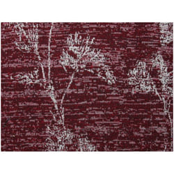 Minerva Woven Tapestry Fabric Wine - per metre