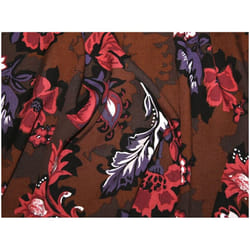 Minerva Viscose Challis Fabric Cocoa - per metre