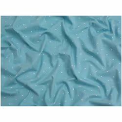 Minerva Cotton Jersey Stretch Knit - per metre - Soft Aqua