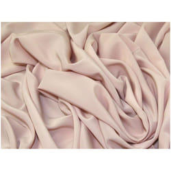 Minerva Juliet Smooth Peachskin Crepe Fabric - per metre - Beige