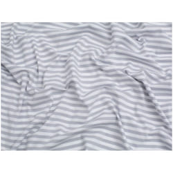 Minerva Cotton Jersey Stretch Knit - per metre - Light Grey