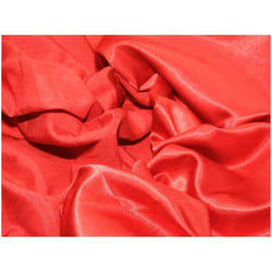 Minerva Satin Back Dupion Fabric - per metre - Red