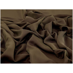 Minerva Nida Polyester Crepe - per metre - Chocolate