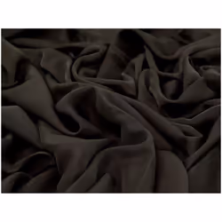 Minerva Nida Polyester Crepe - per metre - Peat