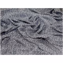 Minerva Viscose Challis Fabric - per metre - White