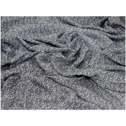 Minerva Viscose Challis Fabric - per metre - White