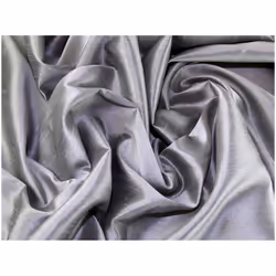 Minerva Reversible Dupion Fabric - per metre - Grey