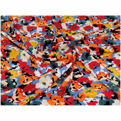 Minerva Viscose Challis - per metre - Blue
