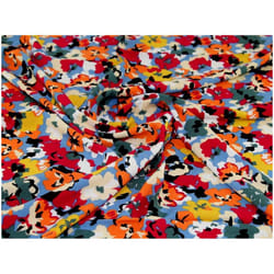 Minerva Viscose Challis - per metre - Blue