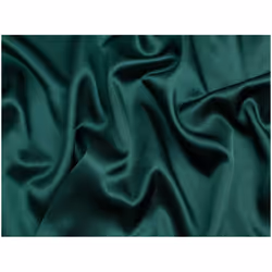 Minerva Liquid Satin Fabric - per metre - Bottle Green