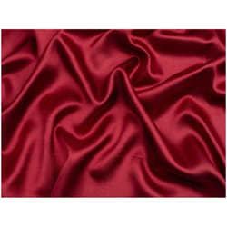 Minerva Liquid Satin Fabric - per metre - Dark Red