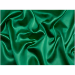 Minerva Liquid Satin Fabric - per metre - Emerald Green