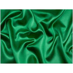 Minerva Liquid Satin Fabric - per metre - Emerald Green