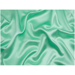 Minerva Liquid Satin Fabric - per metre - Mint Green