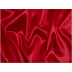 Minerva Liquid Satin Fabric - per metre - Red