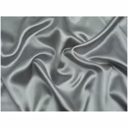 Minerva Liquid Satin Fabric - per metre - Silver