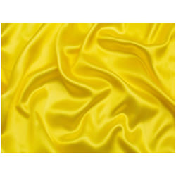 Minerva Liquid Satin Fabric - per metre - Yellow
