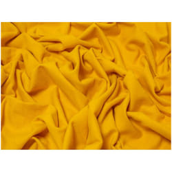 Minerva Light Cotton Flannel Fabric - per metre - Mustard