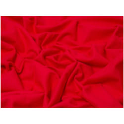 Minerva Light Cotton Flannel Fabric - per metre - Red