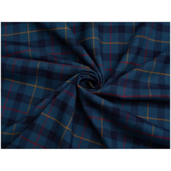 Minerva Stretch Woven Suiting - per metre - Blue & Navy
