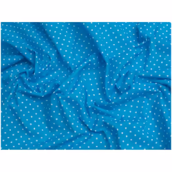 Minerva Printed Polycotton Fabric - per metre - Turquoise