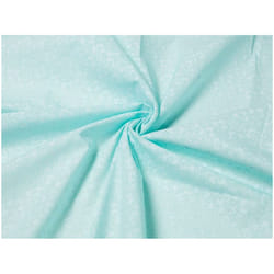 Minerva Printed Polycotton Fabric - per metre - Mint Green