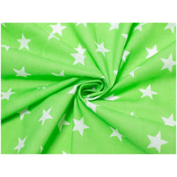 Minerva Printed Polycotton Fabric - per metre - Green