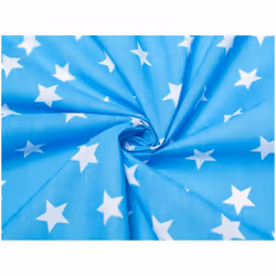 Minerva Printed Polycotton Fabric - per metre - Turquoise