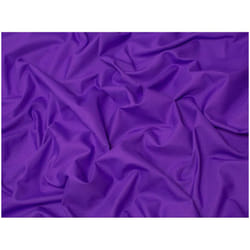 Minerva Plain Polycotton Fabric - per metre - Purple