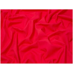 Minerva Plain Polycotton Fabric - per metre - Red