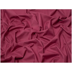 Minerva Plain Polycotton Fabric - per metre - Wine