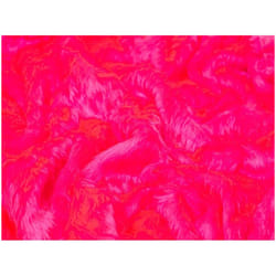 Minerva Short Pile Faux Fur Fabric - per metre - Cerise Pink