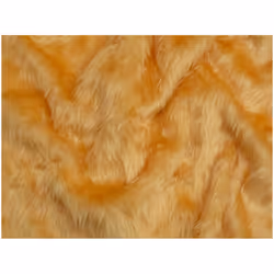 Minerva Short Pile Faux Fur Fabric - per metre - Oatmeal