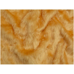 Minerva Short Pile Faux Fur Fabric - per metre - Oatmeal