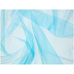 Minerva Soft Tulle Fabric - per metre - Peacock