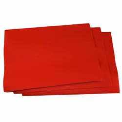 Minerva Self Adhesive 9x12inch Felt Fabric Sheets - each - Berry Red