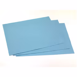 Minerva Self Adhesive 9x12inch Felt Fabric Sheets - each - Light Blue