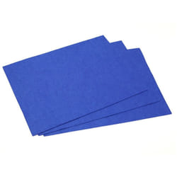 Minerva Self Adhesive 9x12inch Felt Fabric Sheets - each - Royal Blue