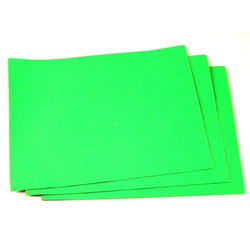 Minerva Self Adhesive 9x12inch Felt Fabric Sheets - each - Super Bright Green
