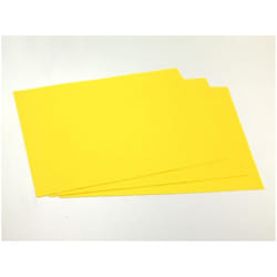 Minerva Self Adhesive 9x12inch Felt Fabric Sheets - each - Yellow