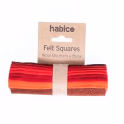 Minerva Wool Felt Fabric Packs - per pack - Mix 13